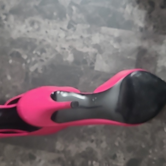 ALDO PINK LEATHER PUMPS - Picture 5 of 6